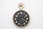 F Antique Zenith Military Mark V C.B.4175 30HRS Opens Face, Running Keeps Time