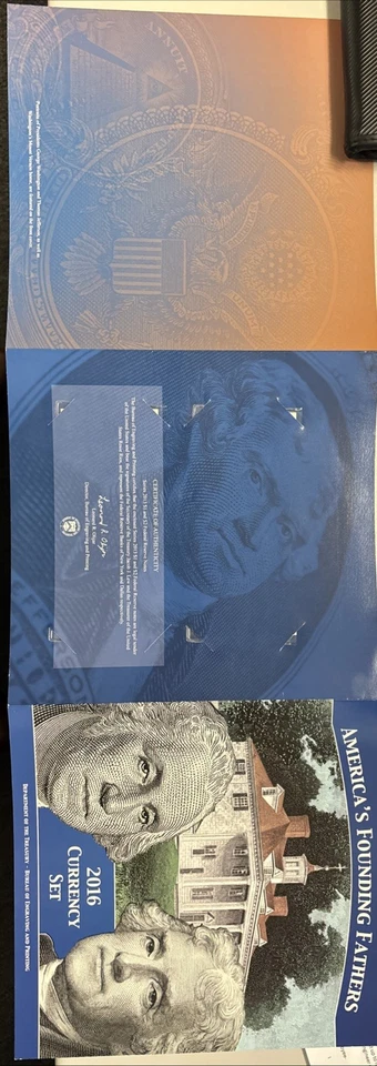 2016 Founding Fathers Currency Set - Image 4 of 4