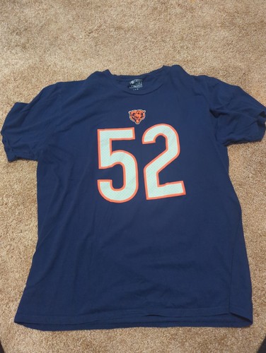 Khalil Mack Chicago Bears Jersey T-shirt (Size Adult Large)
