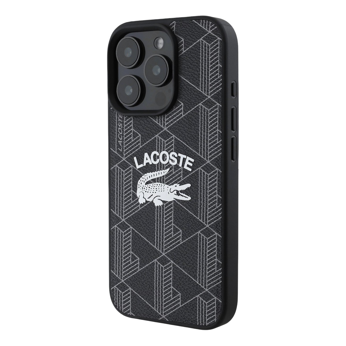 Coque iPhone 16 Pro Lacoste Blend compatible induction antichoc élégante