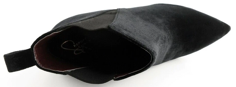 Botas de diseñador de terciopelo negro REPORT SIGNATURE MYRNA 7,5 M Foto 4 de 4