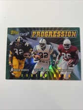 2000 Topps Stars Progression Franco Harris Edgerrin James Thomas Jones RC