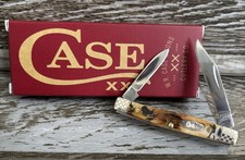 Case XX Small Pen Pocket Knife 00088 Genuine Stag Custom Engraved Turkey/Hunter