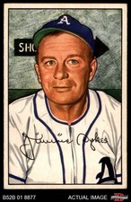 1952 Bowman #98 Jimmy Dykes Athletics 4.5 - VG/EX+