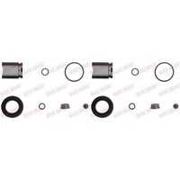 2X Quick Brake Reparatursatz Bremssattel Hinten Passend FüR CitroËN Jumpy Fiat S