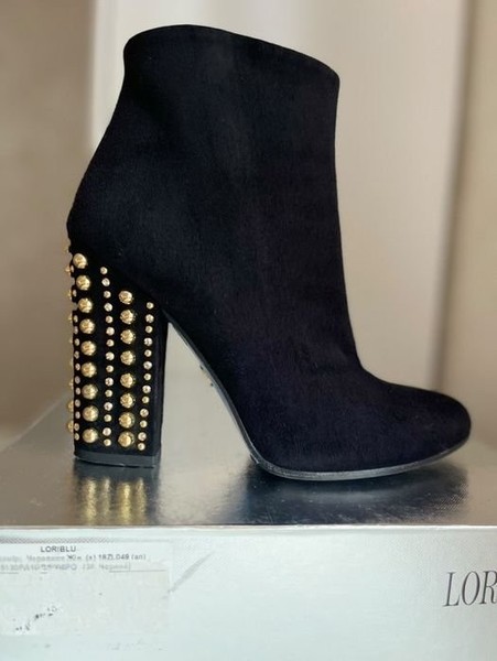 Women Loriblu Ankle Boots Black Leather 38