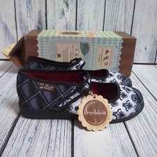 Hot Chocolate Design "Gothic Lolita" Mary Jane Shoes Pumps UK 3