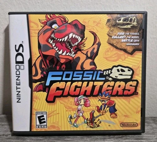Fossil Fighters Nintendo DS With Case And Manual.