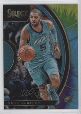 2017-18 Panini Select Concourse Tie-Dye Prizm 10/25 Nicolas Batum #20 h2o