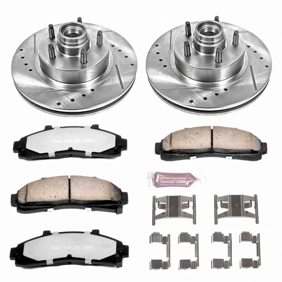 Power Stop Brake Kit For Ford Ranger 1998 99 00 01 2002 | Front Z36 Truck & Tow Foto 2 de 4