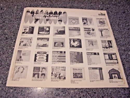 Martial Solal Trio "In Concert" LIBERTY LP LST-7335 w/Liberty Inner Sleeve - Picture 6 of 6