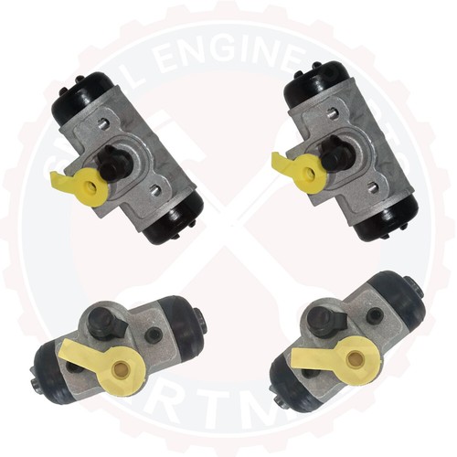 Caltric Front & Rear Wheel Hub Brake Cylinder Set - Compatible With Kawasaki Mule Models - View #5