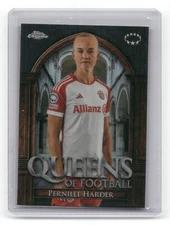 2023/24 Topps Chrome Womens UEFA Champions League Soccer QOF Pernille Harder #13