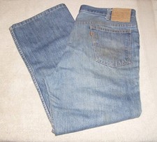 Vntg 70 s Levi s 517 0913 Boot Men s Jeans 38 x 28 Blue Orange Tab USA Talon 42