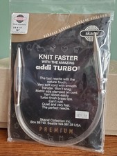 NEW Very NICE addi TURBO  US 17 16"inch - Knit Faster 