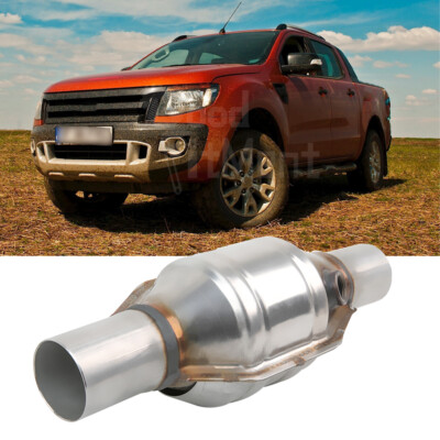 For Ford Ranger 2u0026#034; Inlet/Outlet Catalytic Converter w/ Heat Shield EPA  Approved | eBay