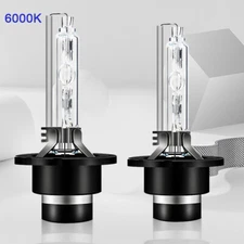 Set of 2 Pieces headlight bulbs HI or Low Beam D2S HID Xenon Type white
