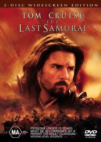 THE LAST SAMURAI DVD 2 DISC W/S EDITION TOM CRUISE REGIUON 4 BRAND NEW SEALED - Picture 1 of 1