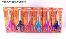 Fiskars Scissors 8" GRADUATE Adult Teen PA0318 All Purpose Lot of 3 CHOOSE COLOR