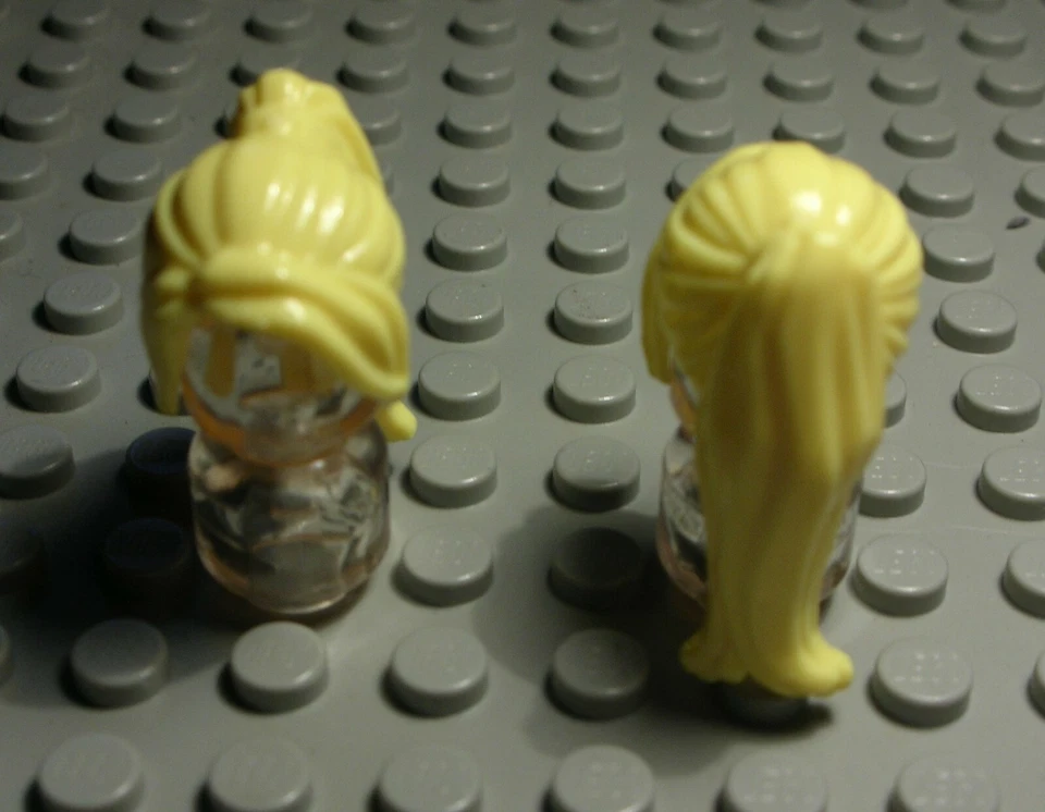 Lego Figur Zubehör Haar Blond für Frau