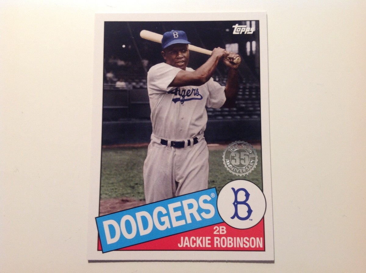 2020 Topps Series 1 1985 #85-22 Jackie Robinson - Brooklyn Dodgers