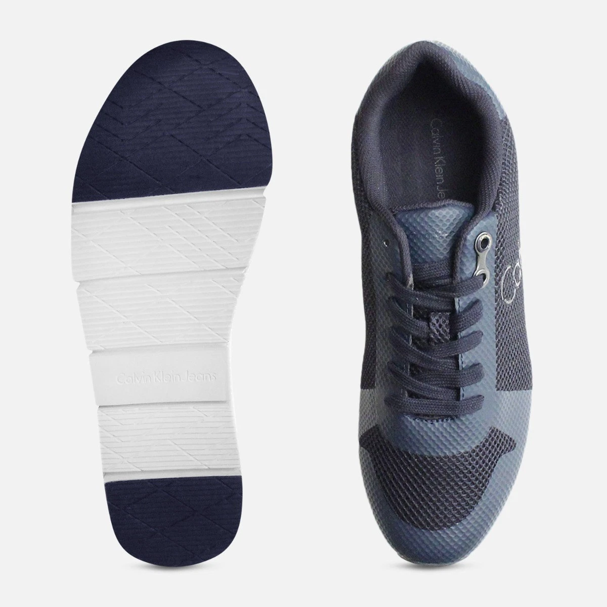 Calvin klein navy blue shoes online