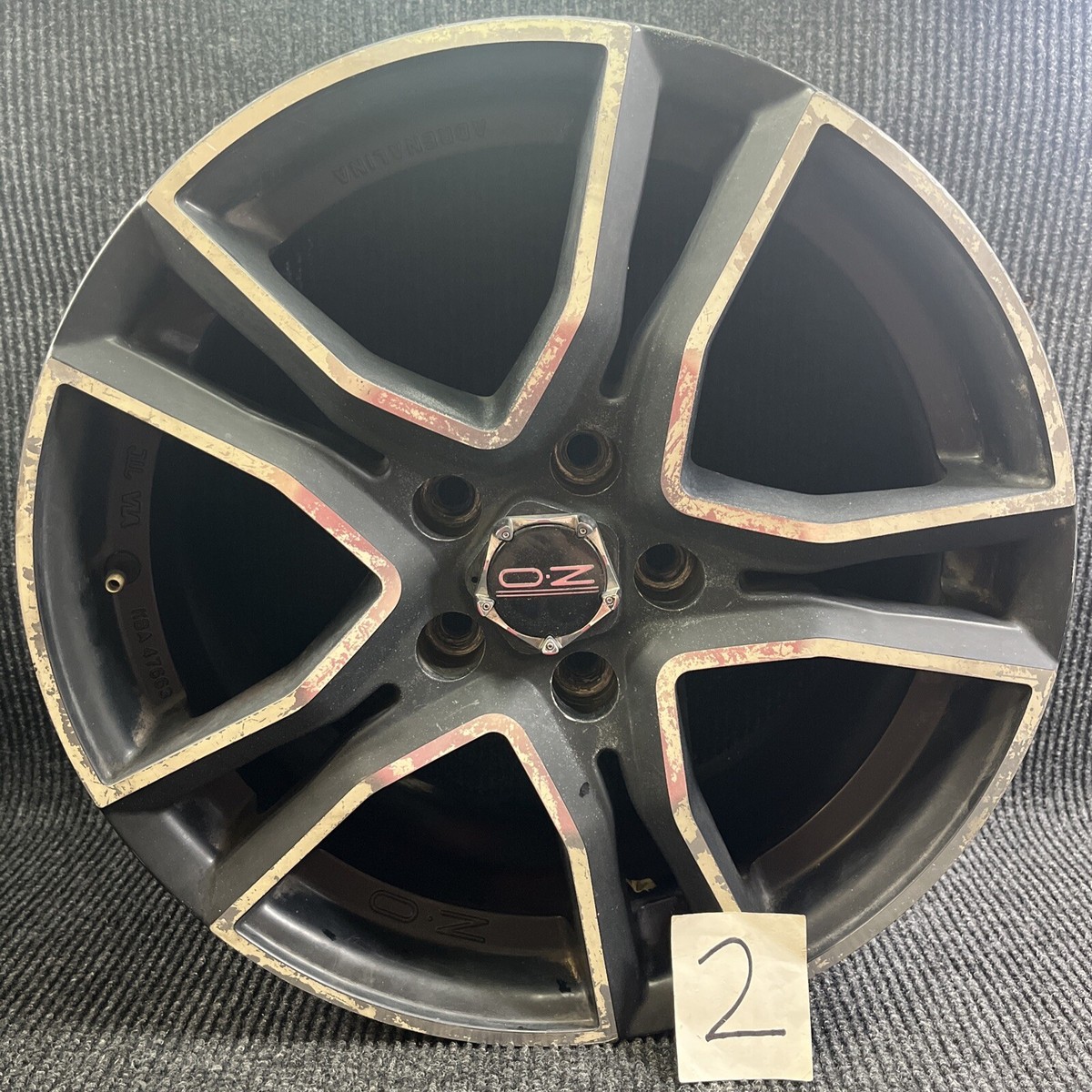 🔥🔥JDM Wheels OZ ADRENALINA 17” Black Rim Wheel 17x8 114.3 Fits