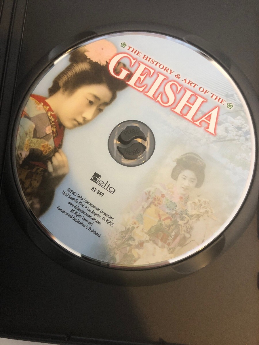 The History and Art of the Geisha DVD LIKE NEW MINT RARE 2005