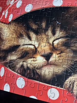 Ravensburger Puzzle Endearing Cat 100XXL Age 6+ 2008 COMPLETE