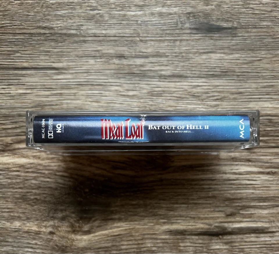 Meat Loaf- Bat Out Of Hell II - Cassette Tape MCAC10699 Dolby Digital Vintage - Image 3 of 4