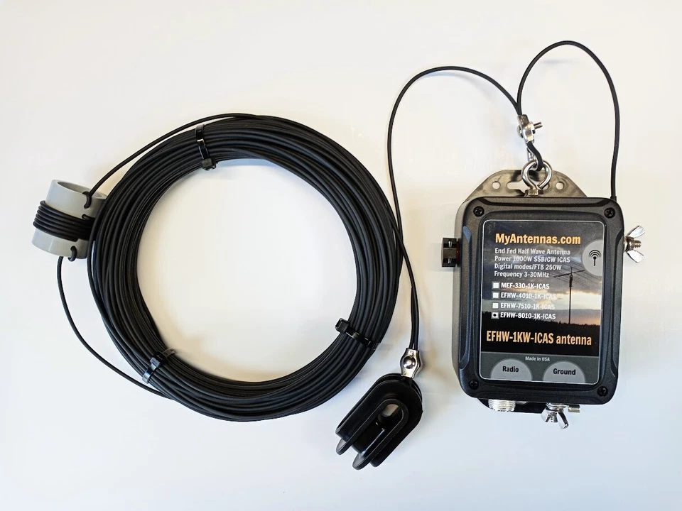 HF End Fed antenna EFHW-8010-1kW-ICAS 130ft long - Image 2 of 4