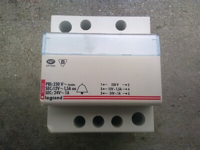 Golmar - GTF104 - Alimentation modulaire 12 Vca - 18 VA, 3