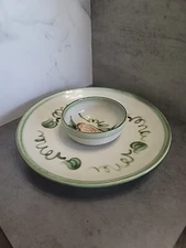 John B Taylor Harvest Chip and Dip Server