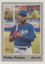 2019 Topps Heritage Minor League Edition Cristian Santana #131 uk2