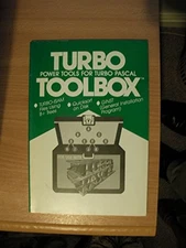 TURBO TOOLBOX: POWER TOOLS FOR TURBO PASCAL By Unknown *Excellent Condition*