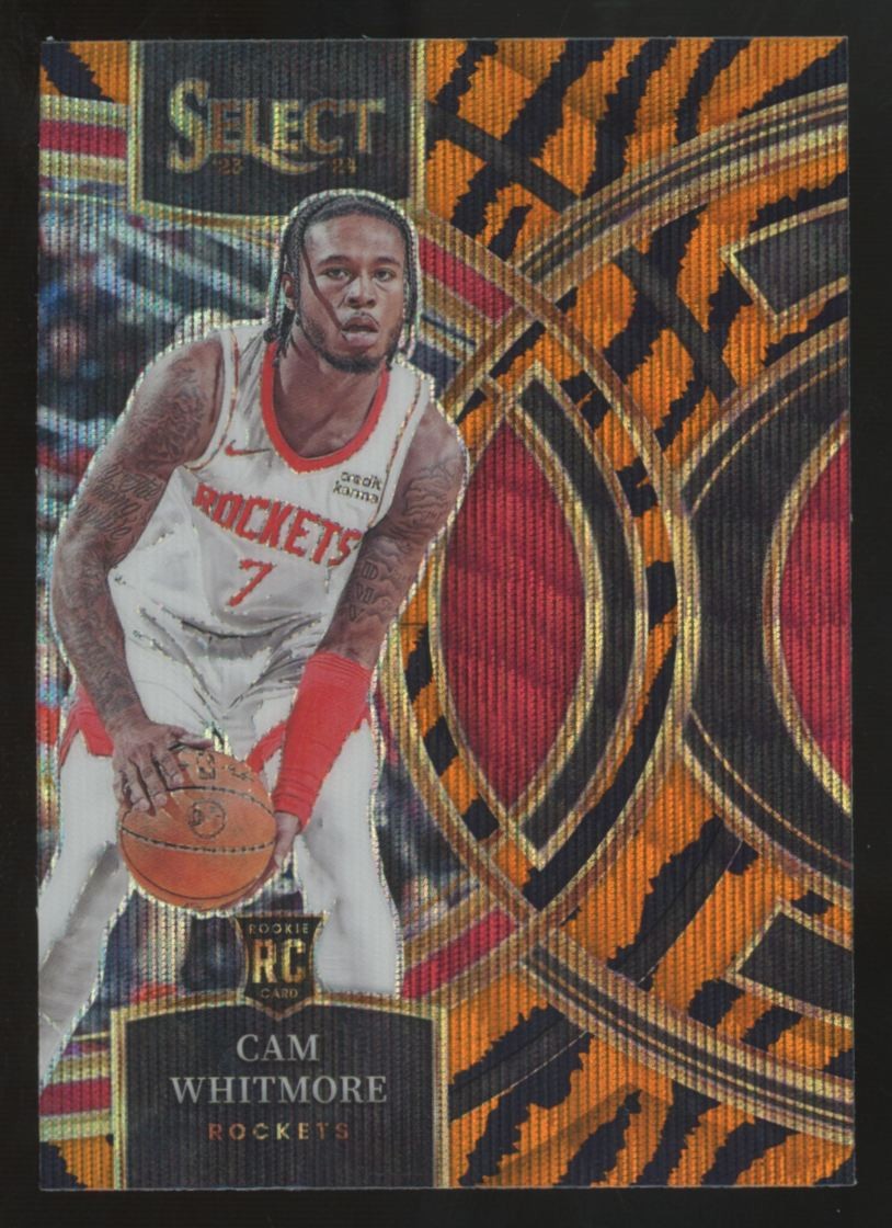 2023-24 Panini Select Cam Whitmore RC Premier Tiger Prizm SSP #118