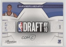 2010-11 Prestige NBA Draft Class 248/499 Xavier Henry #12 a0s