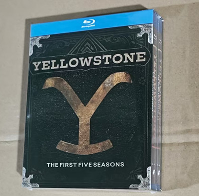 Yellowstone: The Complete Series Season 1-5 (Blu-ray 12-Disc Box-Set) New sealed