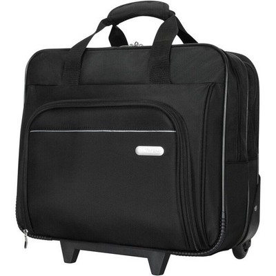 Targus TBR003US 16'' Metro Roller Notebook Bag Poly Body Pull Handle Skate Wheel