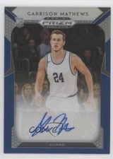 2019-20 Panini Prizm Draft Picks Blue Garrison Mathews #108 Auto 6o3