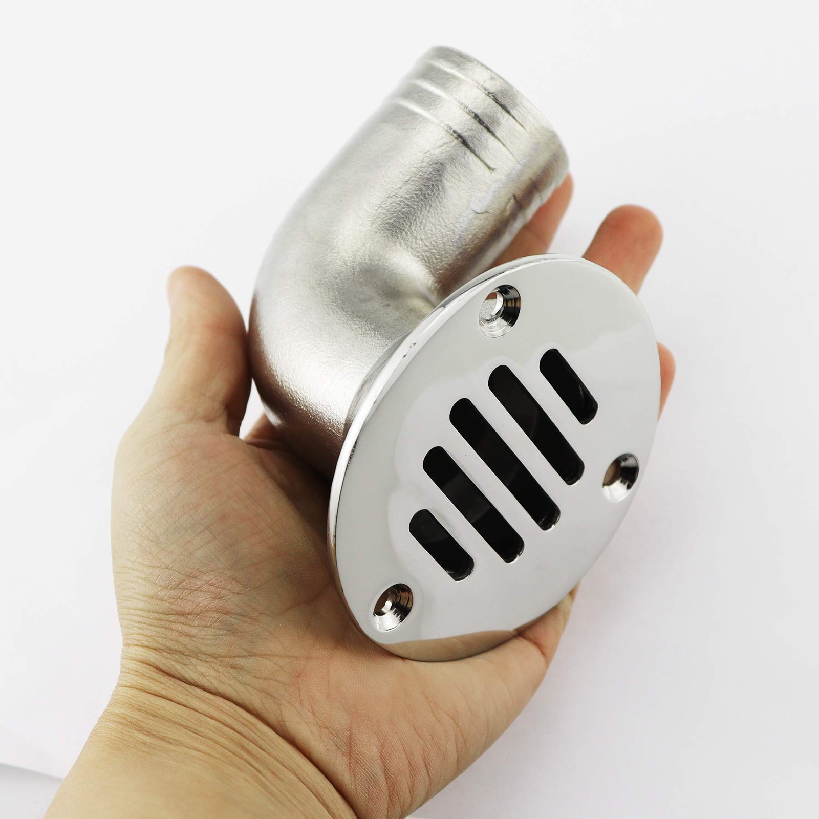 NRC/XRC Stainless Steel Marine Deck Drain 1 1/2" 38mm 1 1/4" 32mm 90° Boat Fl...