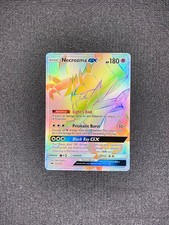 Pokemon TCG Sun & Moon Burning Shadows Necrozma GX Secret Rare 153/147 Rainbow on eBay