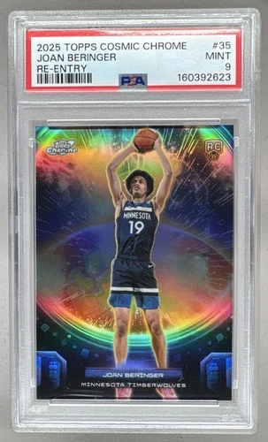 2025 Topps Cosmic Chrome Joan Beringer Base (PSA 9)