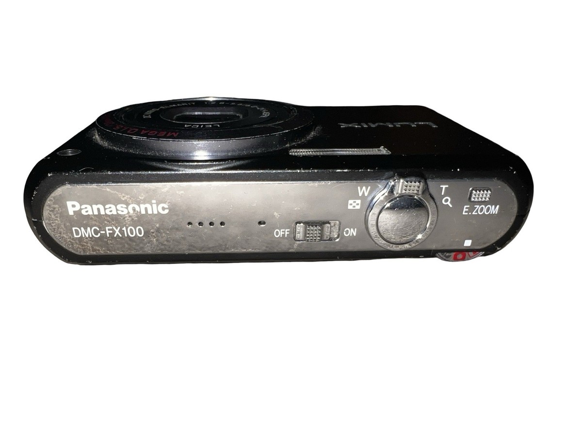 Panasonic LUMIX DMC-FX100 デジカメ　中古品 Panasonic LUMIX DMC-FX100 12.2MP Digital Camera - Black * No