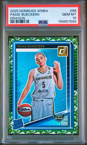 Paige Bueckers [Dragon] #86 2025 Panini Donruss WNBA card