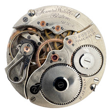Antique 16s 1907 Howard 17j Mechanical Hunter Pocket Watch Movement Series 3