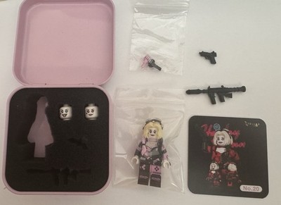 LEGO DC Comics Stellar Custom Suicide Squad Harley Quinn Minifigure Variant Pink