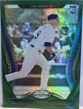 2020 Panini Chronicles #25 Gavin Lux Certified Green