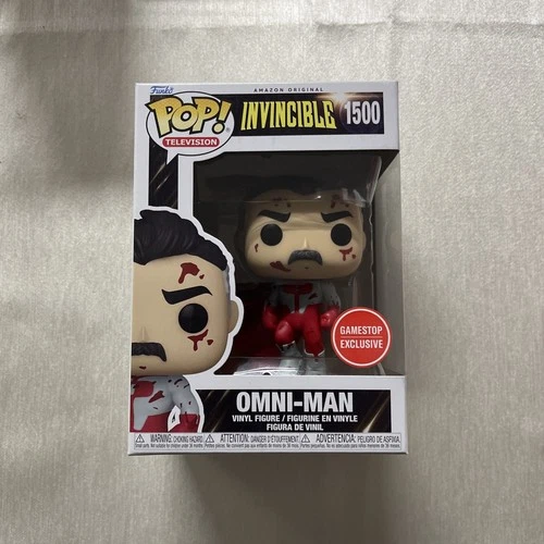 Funko Pop Omni-Man Invincible #1500 Bloody GameStop Exclusive