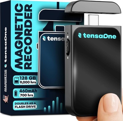 Voice Activated Recorder Mini Audio Device 128GB 9000 hrs